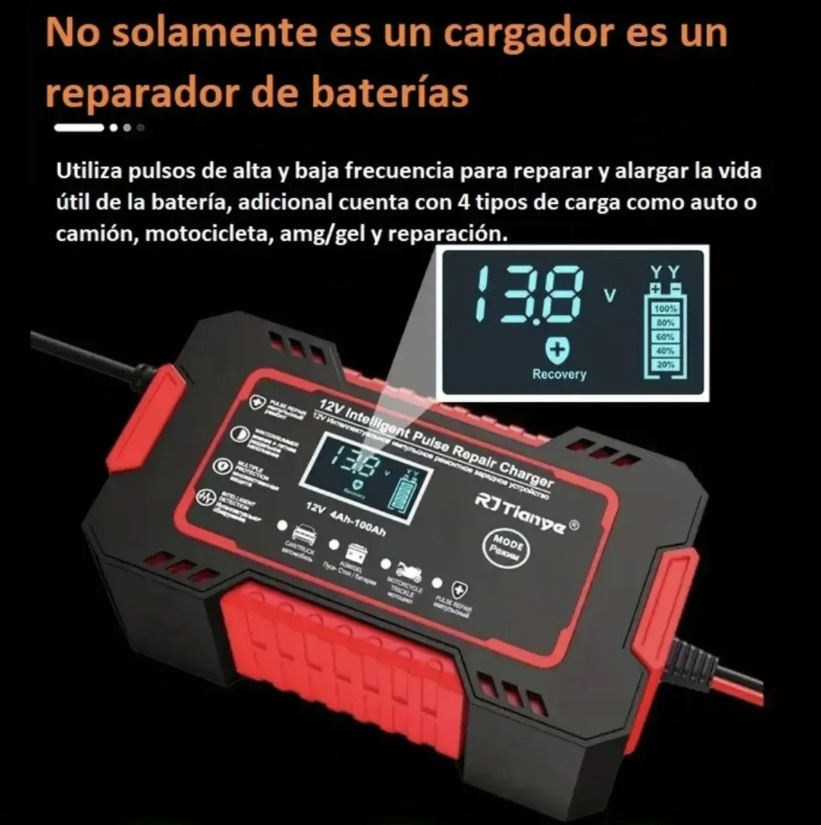 Cargador inteligente 12V